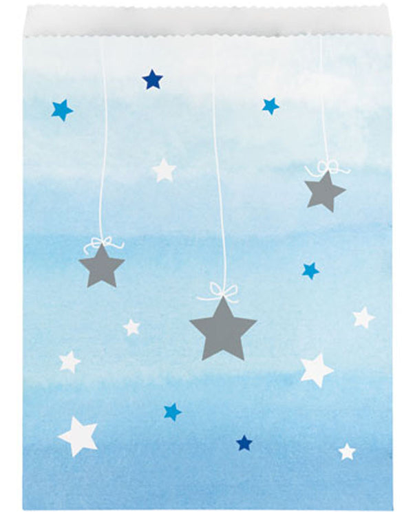 One Little Star Boy Lolly Bags Pack of 10