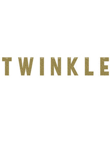 One Little Star Girl Twinkle Letter Banner