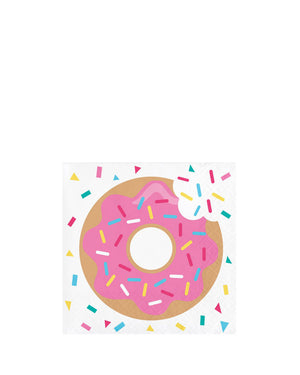 Donut Time Beverage Napkins Pack of 16