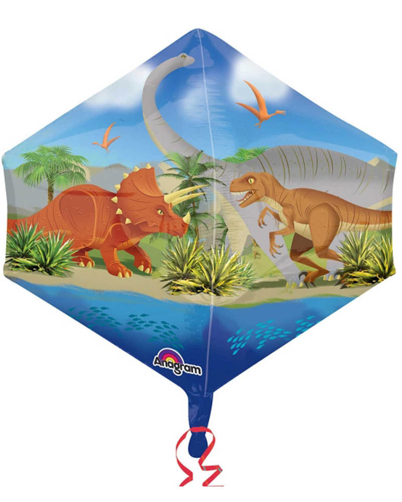 Dino World Ultrashape Anglez Foil Balloon 40cm