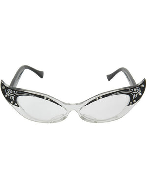 50s Deluxe Cats Eye Vintage Adult Glasses