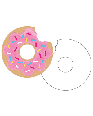 Donut Time Party Invitations Pack of 8