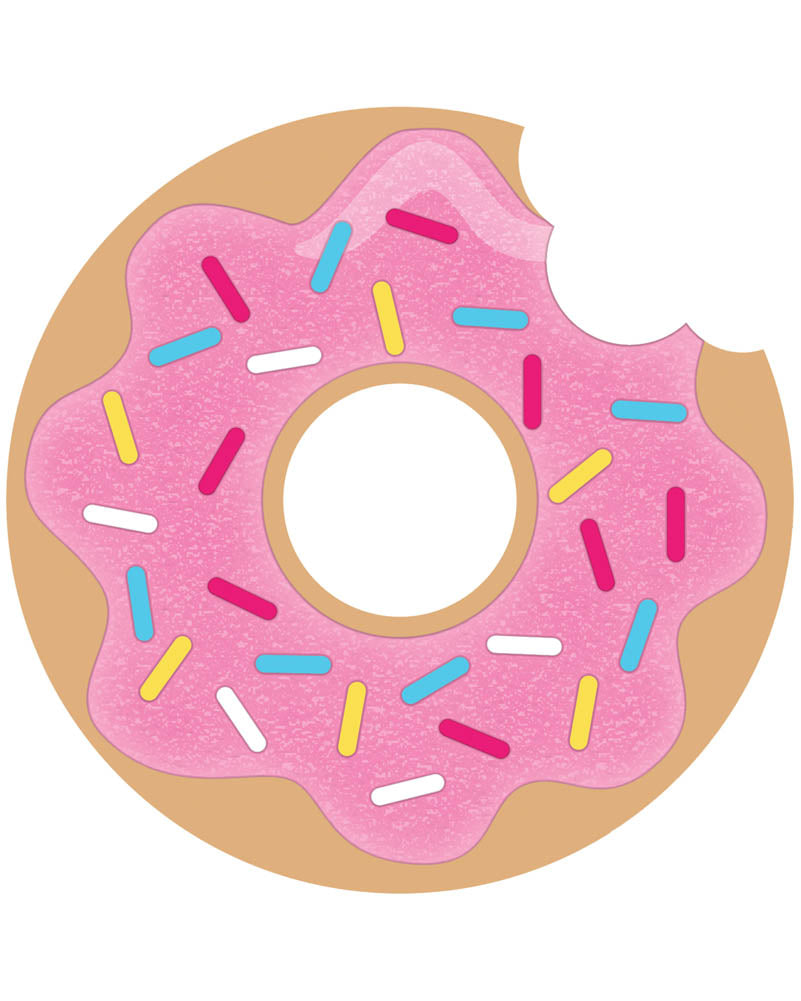 Donut Time Party Invitations Pack of 8