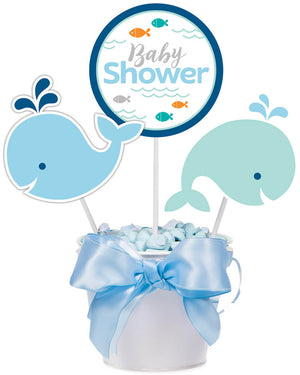 Lil Spout Blue Assorted Centrepiece Sticks Pack of 3