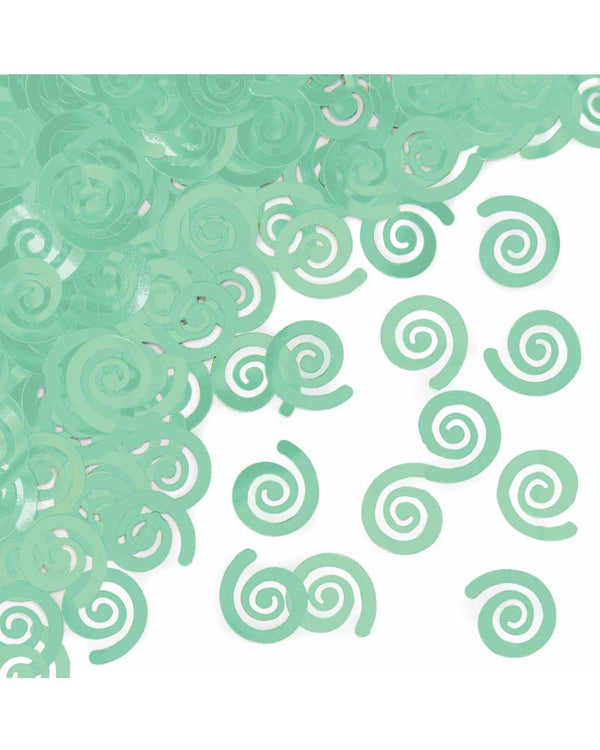 Fresh Mint Swirl Confetti