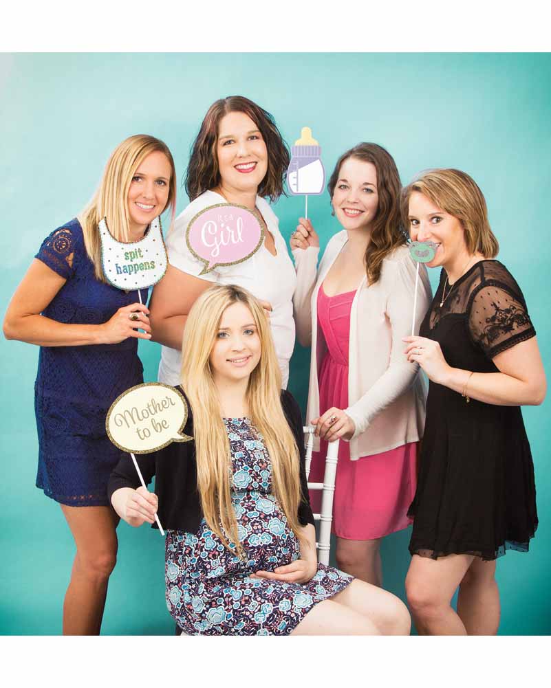 Baby Shower Photo Props Pack of 10