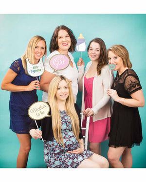 Baby Shower Photo Props Pack of 10