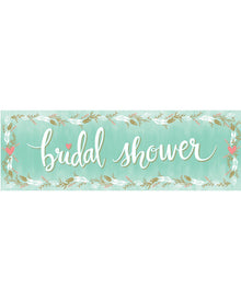 Mint To Be Bridal Shower Giant Party Banner 1.5m