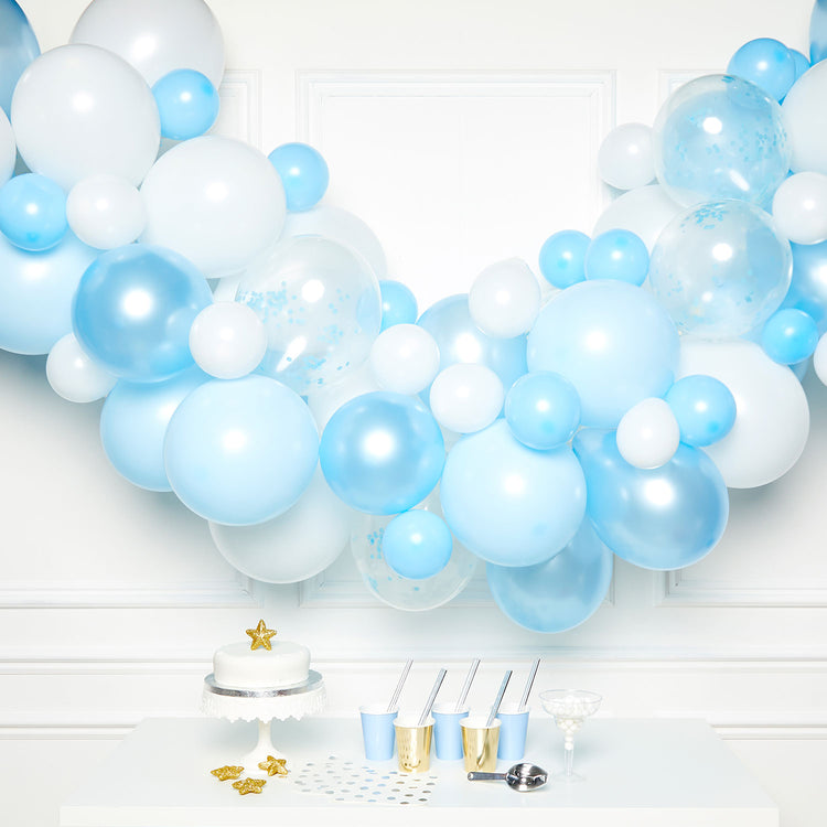 Balloon Garland Kit Blue with 70 Balloons Pack of 70