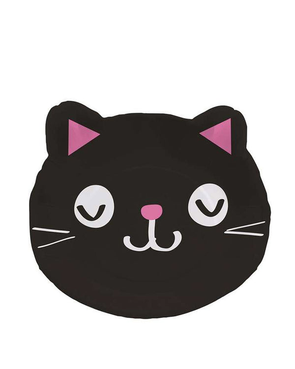 Purrfect Party 20cm Plates Pack of 8