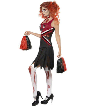 Zombie Horror Cheerleader Womens Costume