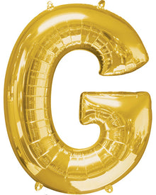 Gold 40cm Letter G Balloon