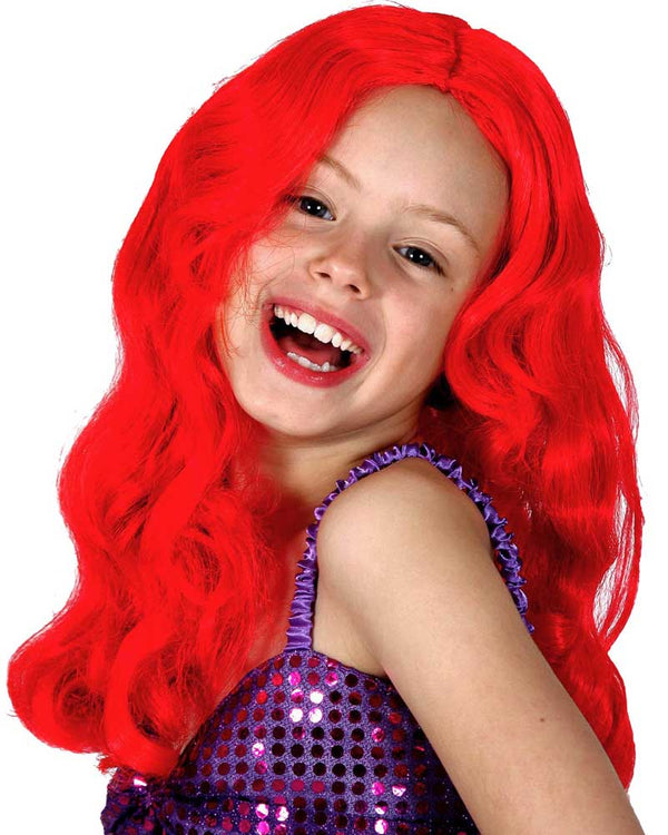 Disney Little Mermaid Red Wig