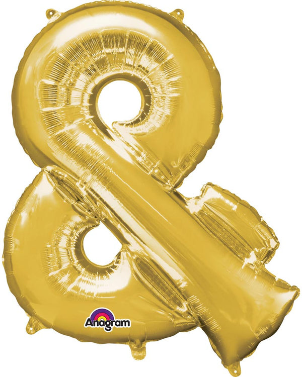 Gold 40cm & Symbol Balloon