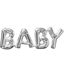 Baby Silver Foil Balloon