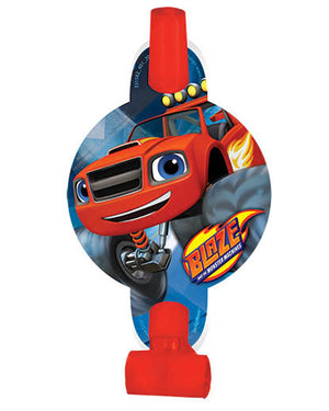 Blaze Party Blowers Pack of 8