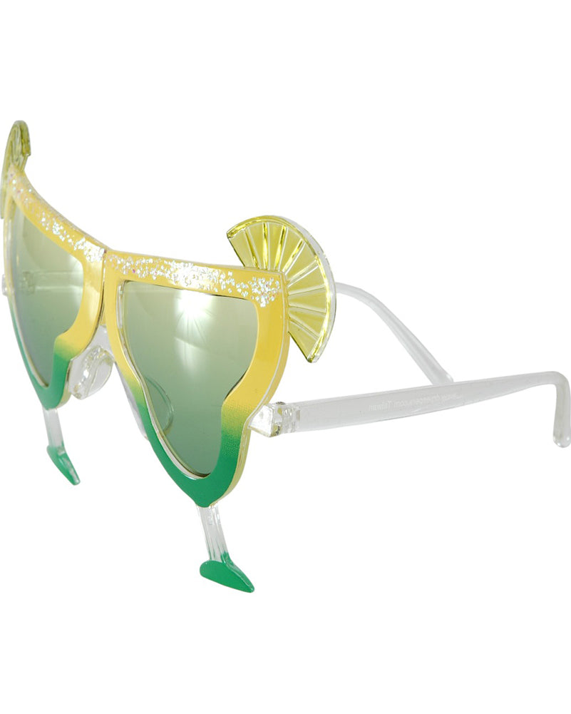Yellow and Green Margarita Deluxe Glasses