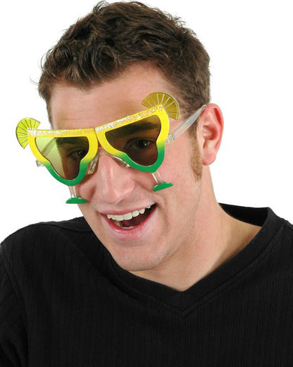 Yellow and Green Margarita Deluxe Glasses