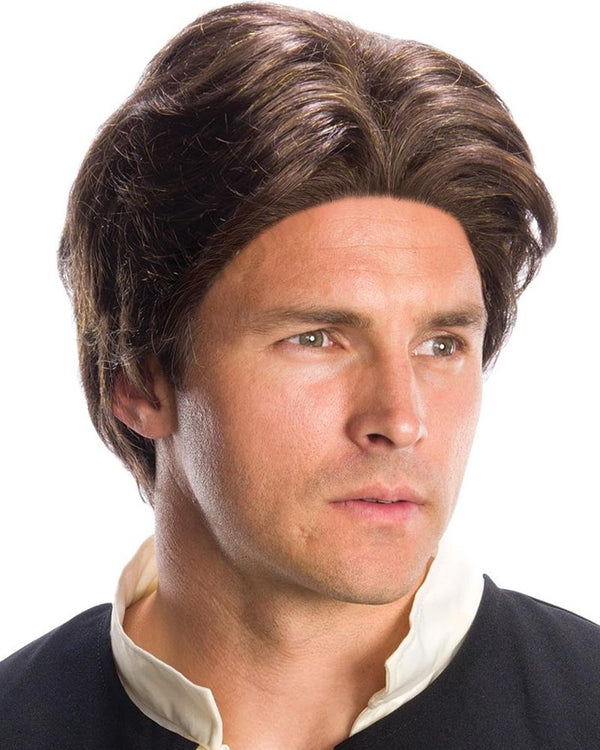 Star Wars Han Solo Short Brown Wig