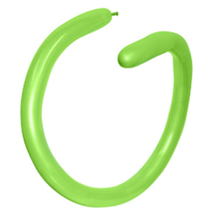 Sempertex 260T Fashion Lime Green Modelling Latex Balloons Pack of 100