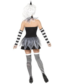 Sinister Pierrot Womens Halloween Costume