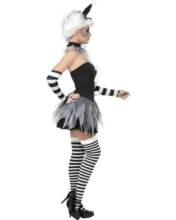 Sinister Pierrot Womens Costume