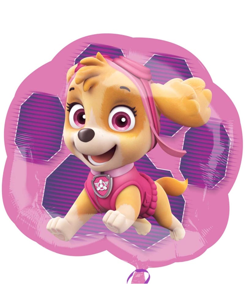 Girls Paw Patrol Supershape Foil Balloon 58cm