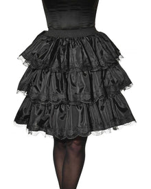 Black Ruffle Skirt