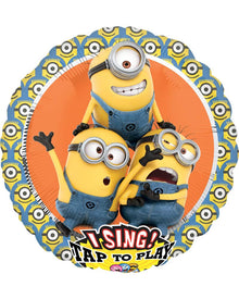 Despicable Me Group Jumbo Sing A Tune Balloon 71cm