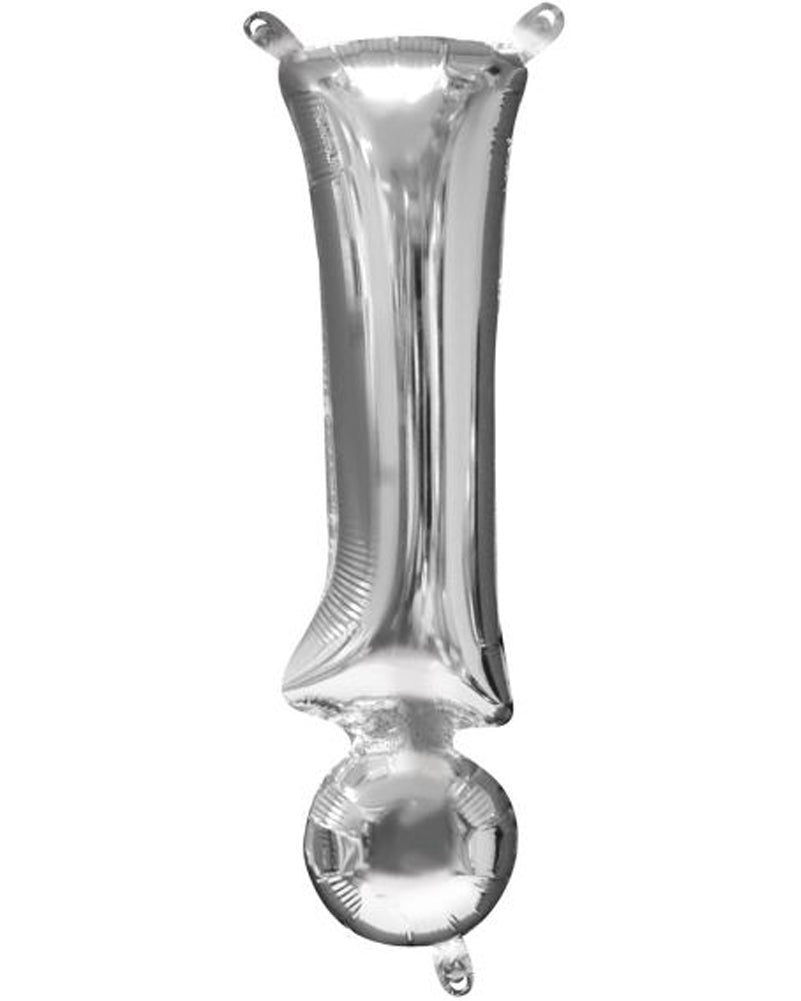 Silver 40cm ! Symbol Balloon