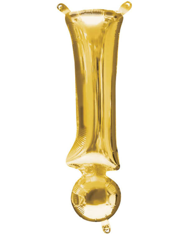 Gold 40cm Symbol ! Balloon