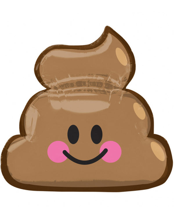 ANGM Emoticon Poop Balloon