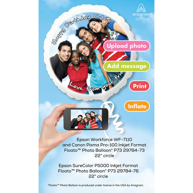 Floato Balloon 22in/55cm for Canon Pro 100 Printer