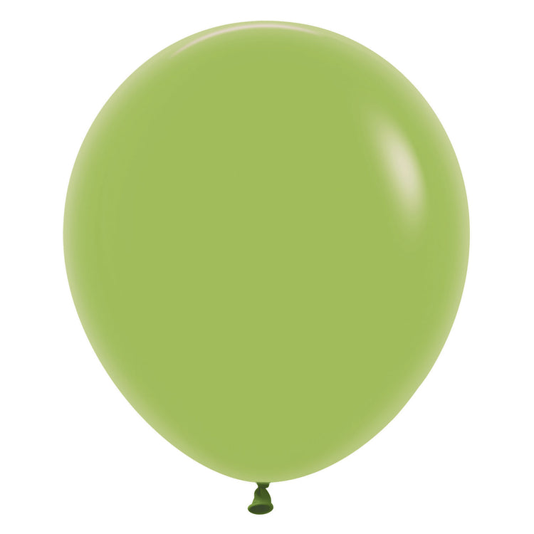 Sempertex 45cm Fashion Lime Green Latex Balloons 031 6PK Pack of 6