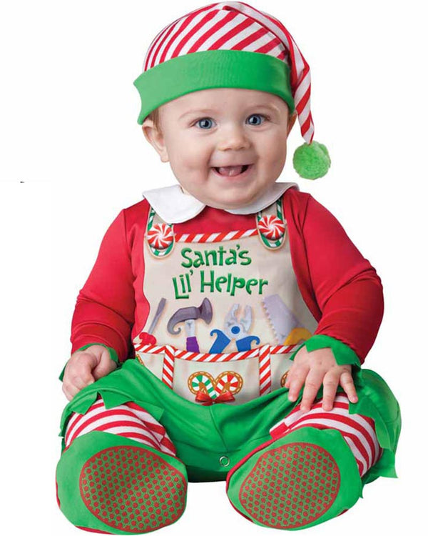 Santas Lil Helper Baby and Toddler Christmas Costume