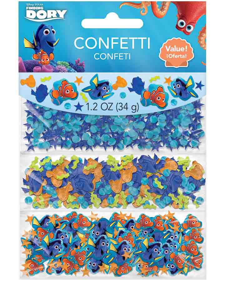 Disney Finding Dory Confetti Value Pack