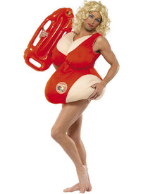 Baywatch Babe Padded Mens Costume