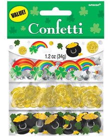St Patricks Day Foil and Paper Confetti