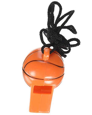 Basketball Fan Whistle Favours Pack of 12