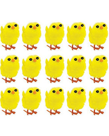 Small Easter Chenille Chicks Pack of 12