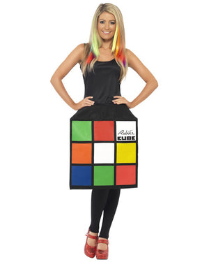 Rubiks Cube Womens Costume