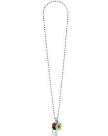 Rainbow Whistle on a Chain