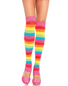 Rainbow Leg Warmers