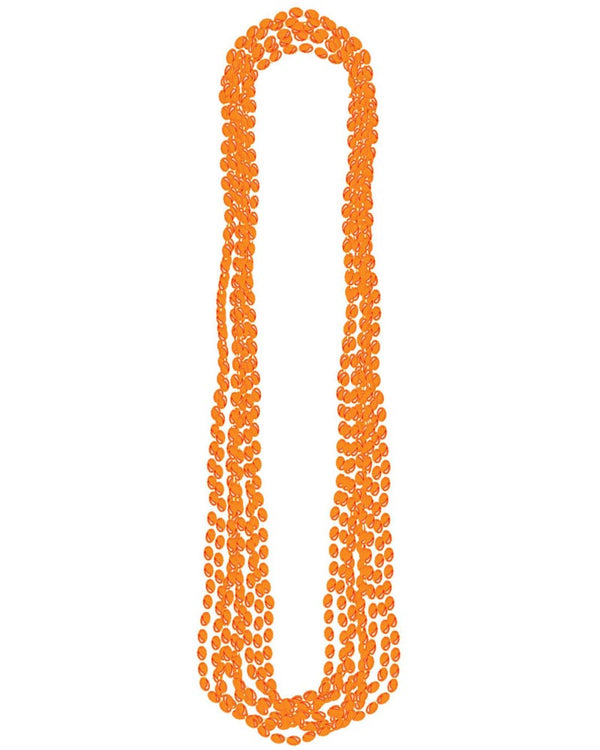 Orange Metallic Necklace