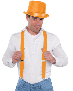 Orange Suspenders