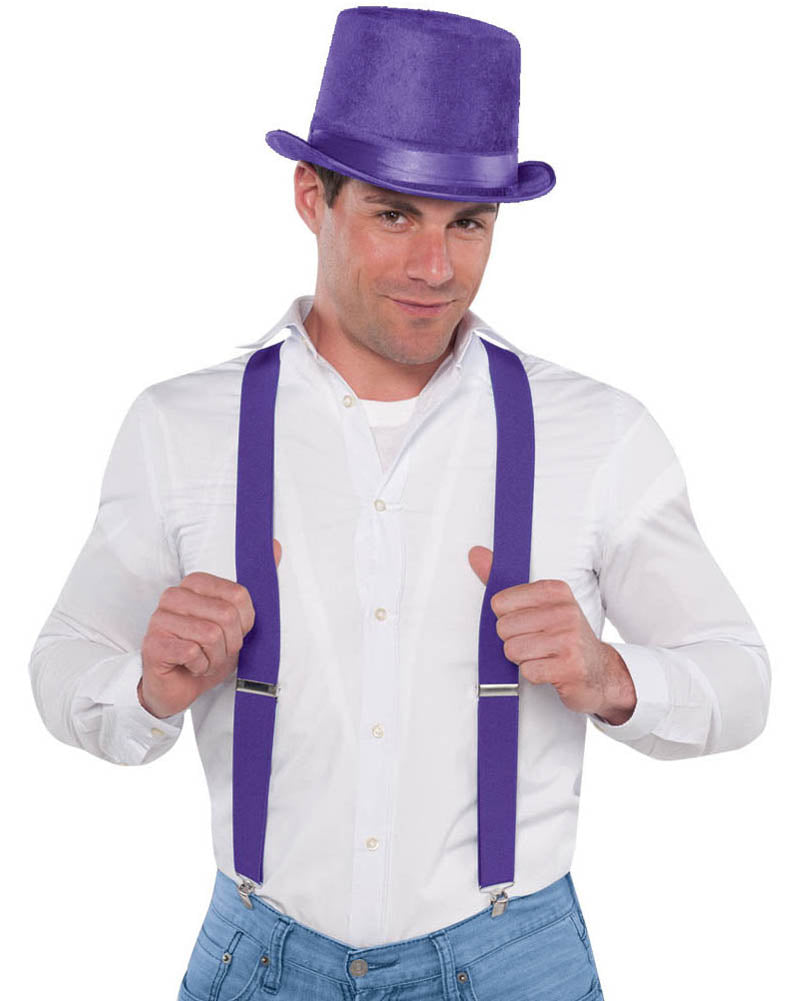 Purple Suspenders