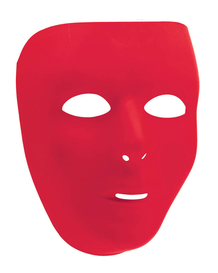 Red Full Face Mask