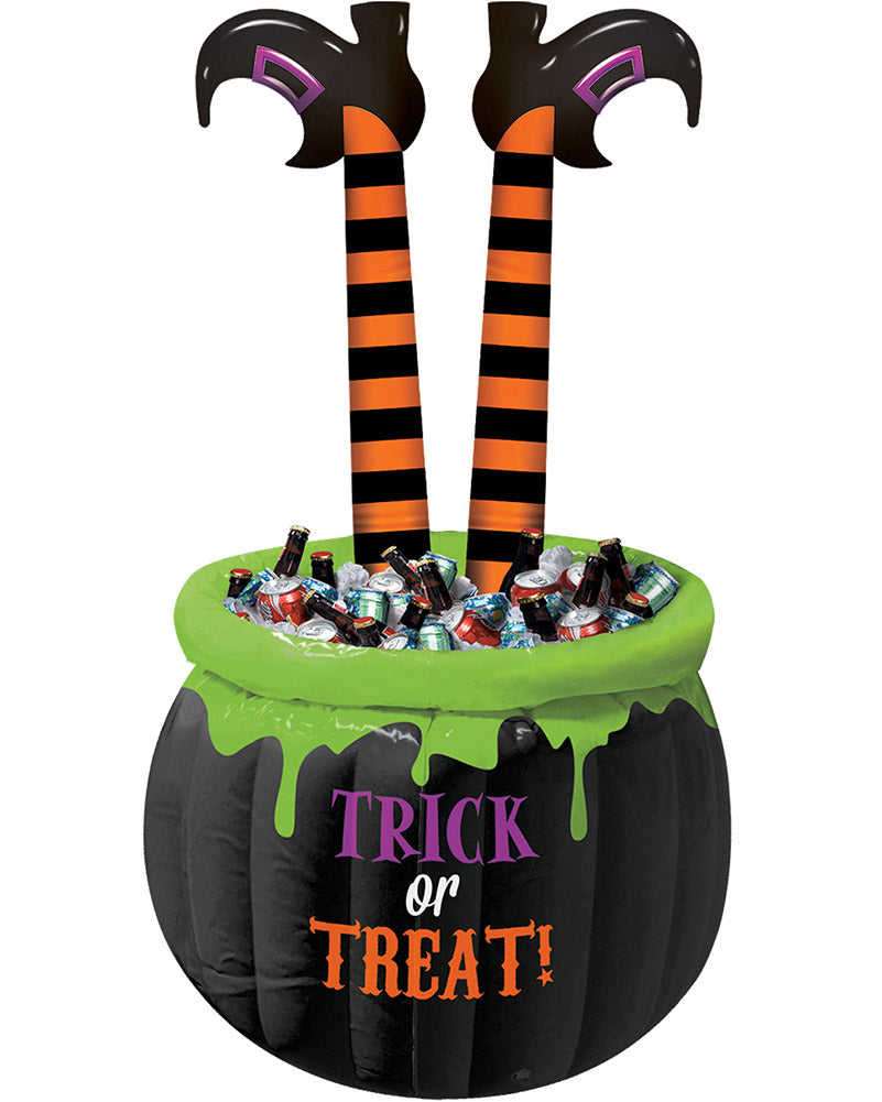 Witches Crew Witch Legs Inflatable Cooler