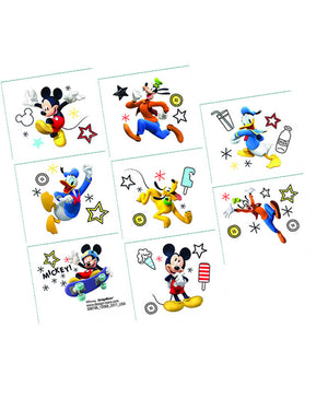 Disney Mickey on the Go Tattoo Favour Pack of 8
