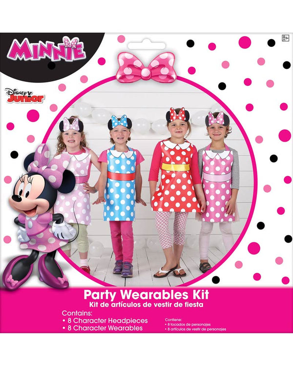 Disney Minnie Mouse Happy Helpers Wearables Kit Pack of 8